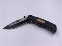 Spring assisted folding pocket knife , approx. 8"