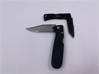 Lot of 2 Sog pocket folding knives autoclip mini a