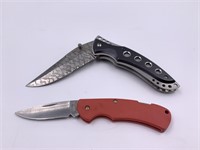 Lot of 2 folding knives Boker Magnum and a Zippo