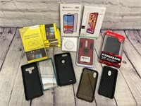 LOT New Cell Phone Accessories, Battery, Cases