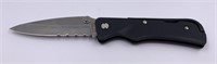 Shrade SW7 lockback knife with rotating pocket cli