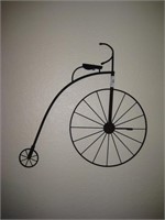 Metal Bicycle Wall Art 29" x 30"