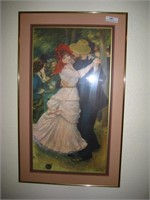 Renoir Framed  Victorian Print 38 x 23