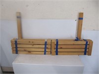2 Wooden Storage Racks