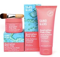 New sand & Sky Perfect skin pink clay mask set