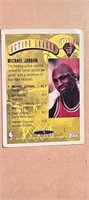 Michael Jordan-active Leader-#`1