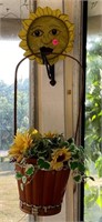 Sunflower Bird House & Basket
