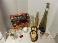 ROULETTE GAME, MISC. ,ALL ITEMS SOLD AS IS, NOT