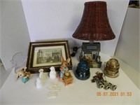 FIGURAL LAMP, PICTURE, FIGURES, MISC. ,ALL ITEMS