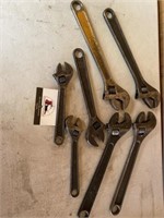 Crescent wrench and other adjustable wrenches