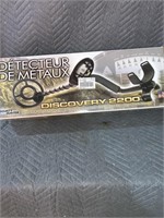 Unused Discovery 2200 metal detector....10b