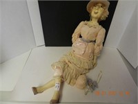 COLLECTOR DOLL APPROX 28"TALL, MISC. ,ALL ITEMS