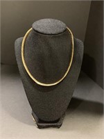 Sterling Silver Gold Plate Necklace
