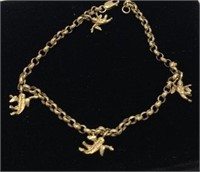 14 Karat Yellow Gold Bracelet