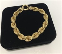 18 Karat Yellow Gold Bracelet