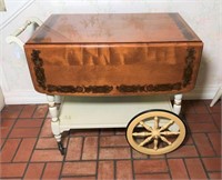 Ethan Allen Wooden Tea Cart