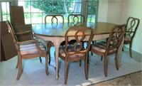 French Provincial Dining Table and Chairs