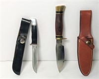 Bone Knife in Leather Case