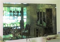 Vintage Beveled Wall Mirror