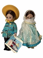Madame Alexander China and India Dolls