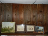 4 ASSORTED PICTURES ,ALL ITEMS SOLD AS IS, NOT