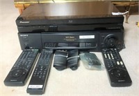 Pioneer Blu-ray and Sony Hifi Stereo VCR