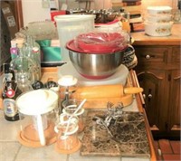 Large Selection of Cookbooks, Canisters