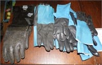 13 Pair Heavy Rubber BBQ Gloves Asst Sizes