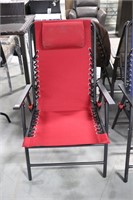 NEW MAINSTAY RED BUNGEE CHAIR
