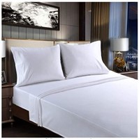 Super Soft Full Double Size Bed Sheets Set 4-Piec