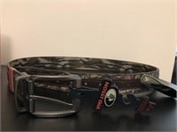 MOSSSY OAK mens Reversible Belt With Camo Inlay