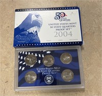 2004 UNITED STATES MINT QUARTERS PROOF SET