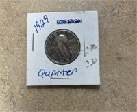 1929 SILVER QUARTER