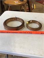 2 coils of doorway threshold brass & copper bandin