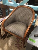 upholstered lounge chair