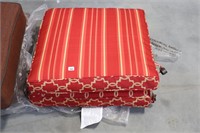TWO NEW PATIO CHAIR CUSHIONS 22"X22"