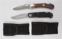 (2) CAMILLUS Pocket Knives R-17 30-06 Model