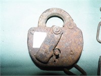 Antique RR Lock