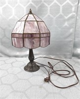 Gorgeous Tiffany Style Stained Glass Lamp.