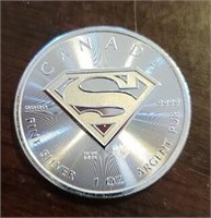 One Ounce Silver Round: Superman #1