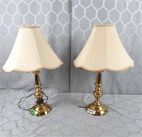2 Table Top Lamps. 1 Works. 1 Needs Cord