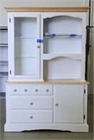 White & Maple Hutch