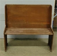 Pew Style Bench