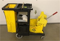 Rubbermaid Janitors Cart