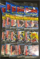 (5) 1988 Donruss Rack Packs