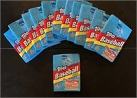 (12) 1992 Topps Unopened Baseball Card Packs