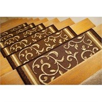 Set Of 7 Brn Weinert Non-slip Carpet Stair Tread