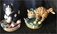 Cat Figurines By Jonathan Goode