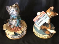 Cat Figurines By Jonathan Goode