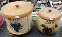 Canister Set And Cookie Jar